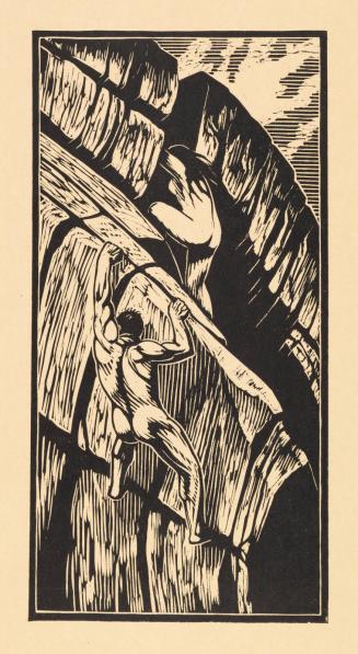 Mann og kvinne klatrer en fjellvegg