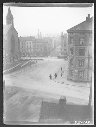 Utsikt fra Gustav Vigelands leilighet