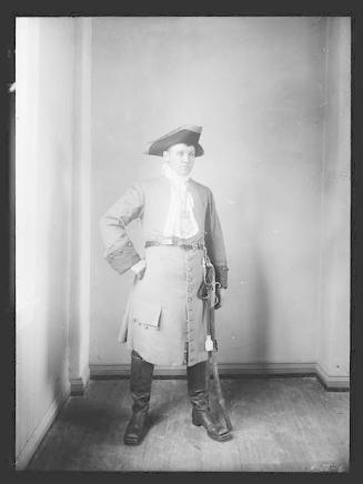 Julius Vigeland i Tordenskiold-uniform